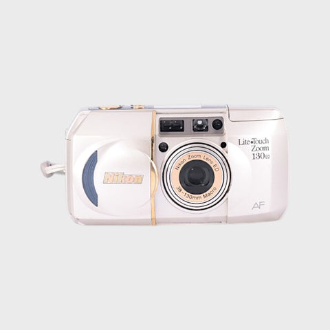 Nikon Lite Touch Zoom 130ED 35mm Point & Shoot film camera with 38-130mm lens