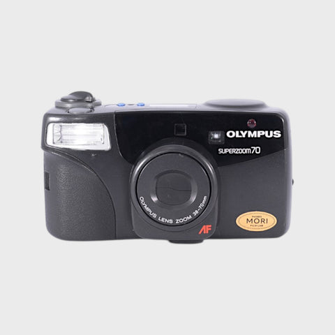 Olympus Superzoom 70 35mm Point and Shoot film camera with 38-70mm zoom lens
