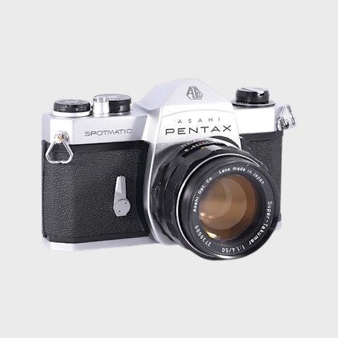 Asahi Pentax Spotmatic SP 35mm SLR film camera with 50mm f1.4 lens