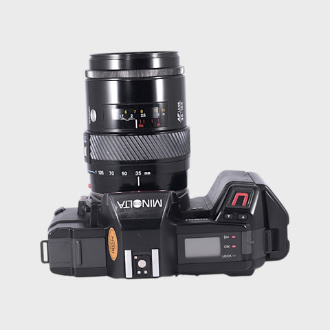 Minolta 5000 AF 35mm SLR film camera with 35-105mm lens