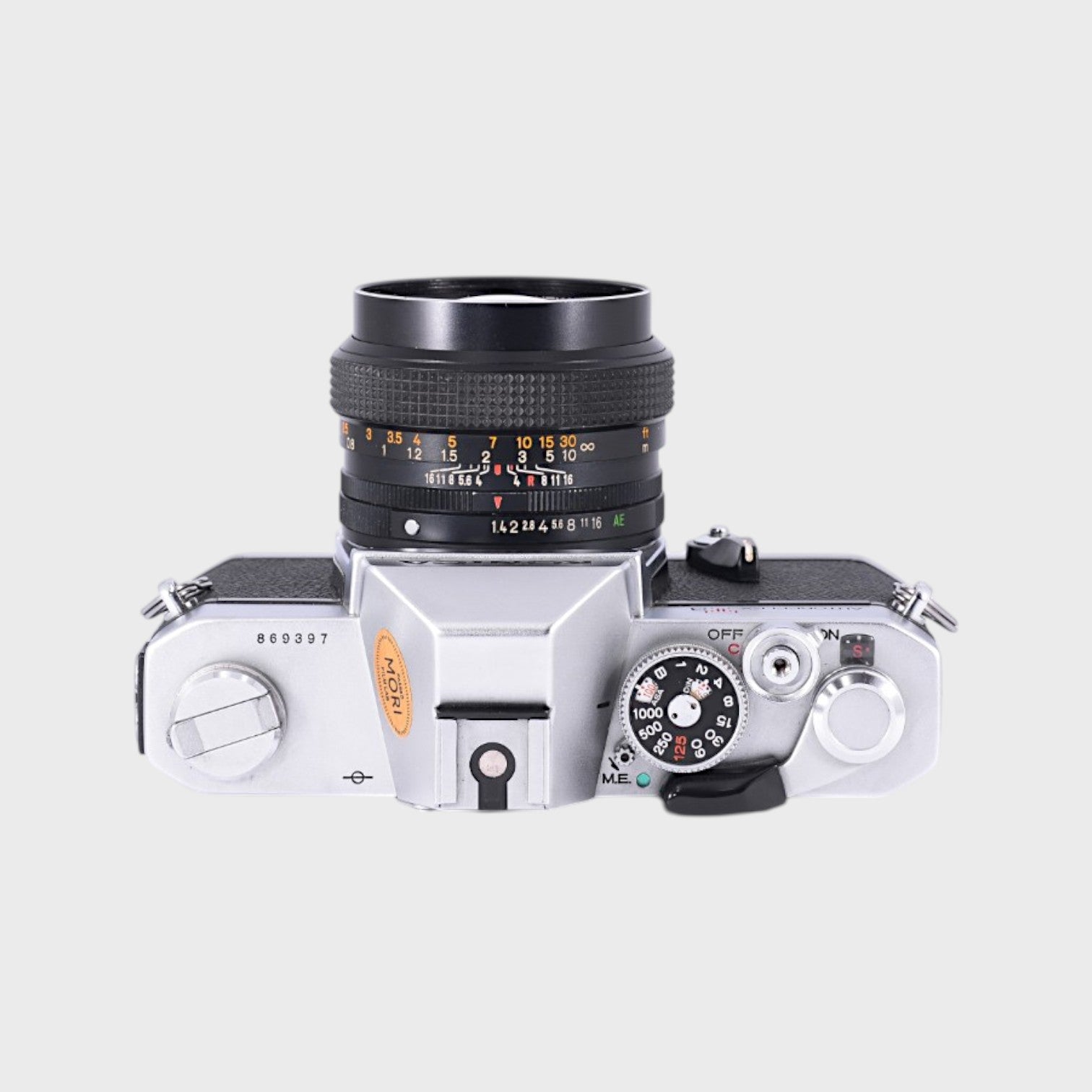 Konica Autoreflex T3 35mm SLR Film Camera with 50mm f1.4 lens