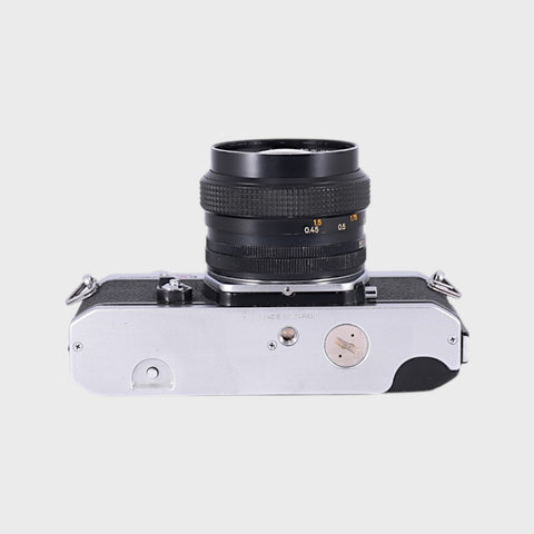 Konica Autoreflex T3 35mm SLR Film Camera with 50mm f1.4 lens