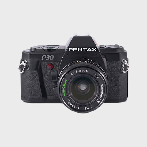 Pentax P30 35mm SLR film camera with 28mm f2.8 lens