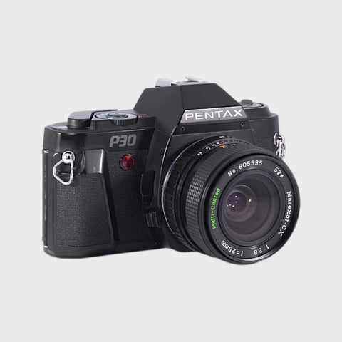 Pentax P30 35mm SLR film camera with 28mm f2.8 lens