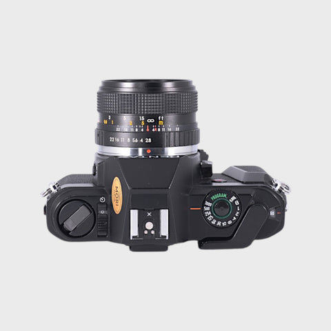 Pentax P30 35mm SLR film camera with 28mm f2.8 lens