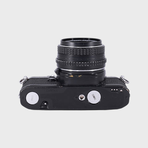 Pentax ME 35mm SLR film camera with 50mm f2 lens