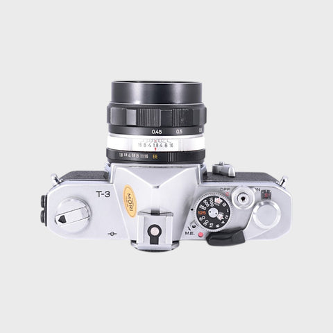 Konica Autoreflex T3 35mm SLR Film Camera with 52mm f1.8 lens