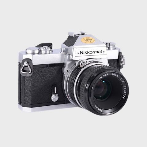 Nikon Nikkormat FT2 35mm SLR Film Camera with 50mm f2 Lens