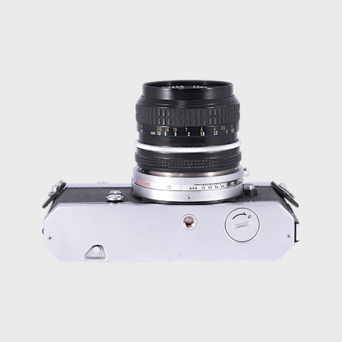 Nikon Nikkormat FT2 35mm SLR Film Camera with 50mm f2 Lens