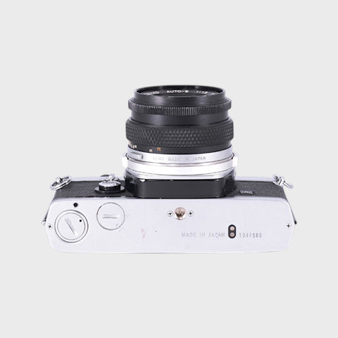 Olympus OM-1 35mm SLR Film Camera with 50mm f1.8 Lens