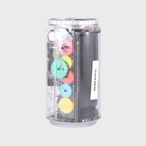 Novelty 110 Film Camera in Transparent Can Design