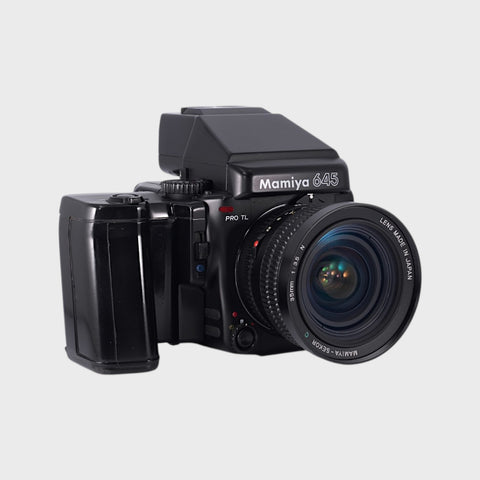 Mamiya 645 Pro TL Medium Format film camera with 35mm f3.5 lens