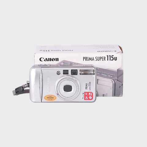Canon Prima Super 115u 35mm Point & Shoot Film Camera with 38-115mm Lens