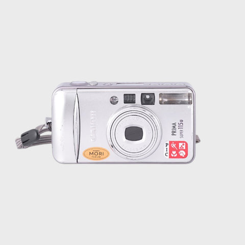Canon Prima Super 115u 35mm Point & Shoot Film Camera with 38-115mm Lens