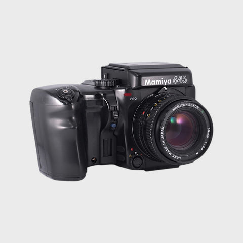 Mamiya 645 Pro Medium Format film camera with 80mm f2.8 lens