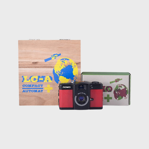 BOXED Lomo LC-A+ Russia Day 35mm Point and Shoot film camera with 32mm f2.8 lens