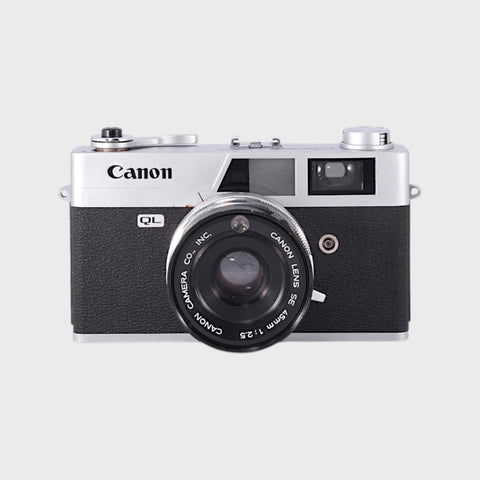 Canon Canonet QL25 35mm Rangefinder film camera with 45mm f2.5 lens