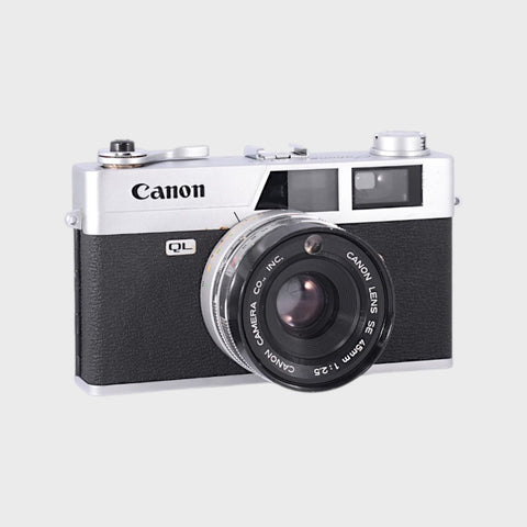 Canon Canonet QL25 35mm Rangefinder film camera with 45mm f2.5 lens