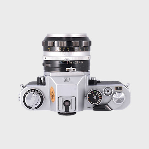 Nikon Nikkormat EL 35mm SLR film camera with 50mm f1.4 lens