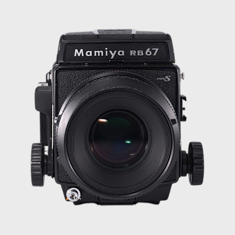 Mamiya RB67 Pro-S Medium Format film camera with 127mm f3.5 lens