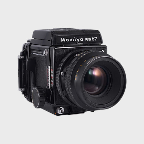 Mamiya RB67 Pro-S Medium Format film camera with 127mm f3.5 lens