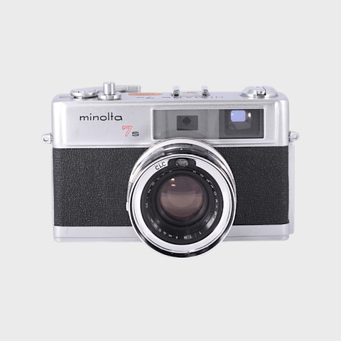 Minolta Hi-Matic 7S 35mm Rangefinder film camera with 45mm f1.8 lens