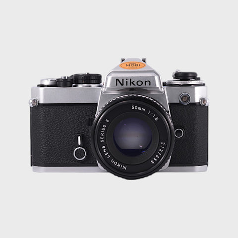 Nikon FE 35mm SLR film camera with 50mm f1.8 lens