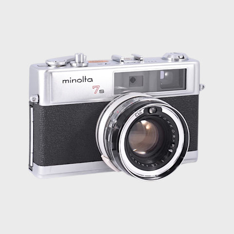 Minolta Hi-Matic 7S 35mm Rangefinder film camera with 45mm f1.8 lens