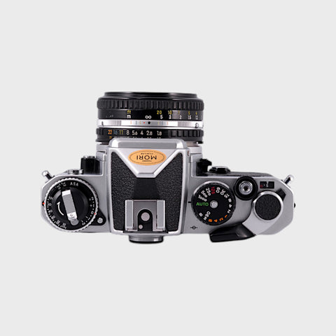 Nikon FE 35mm SLR film camera with 50mm f1.8 lens