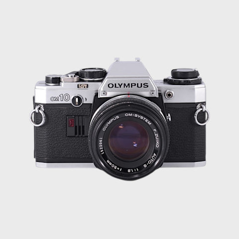 Olympus OM10 35mm SLR Film Camera with 50mm f1.8 Lens