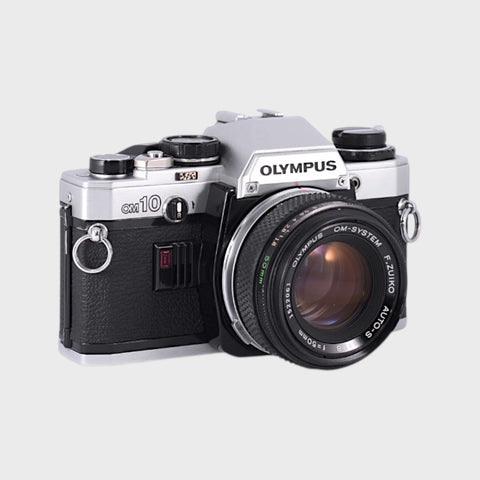 Olympus OM10 35mm SLR Film Camera with 50mm f1.8 Lens