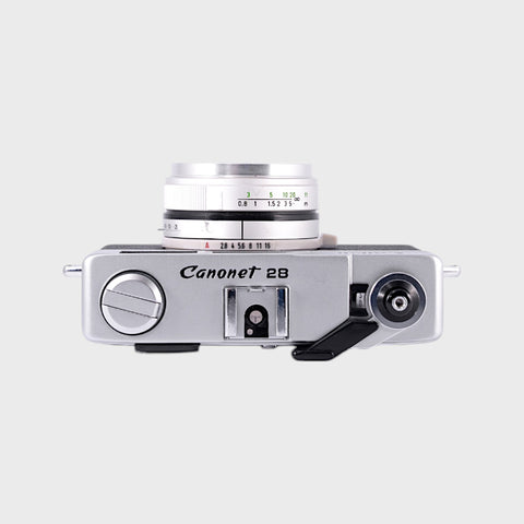 Canon Canonet 28 35mm rangefinder film camera with 40mm f2.8 lens