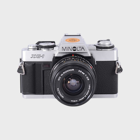 Minolta XG-1 35mm SLR Film Camera with 28mm f2.8 Lens