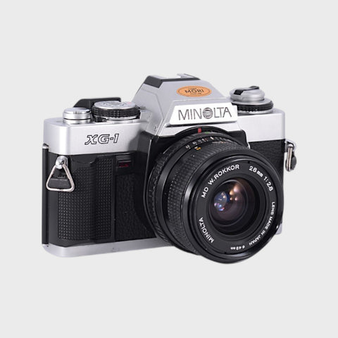 Minolta XG-1 35mm SLR Film Camera with 28mm f2.8 Lens