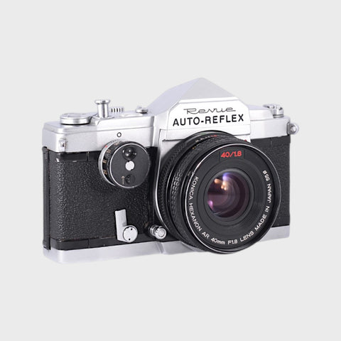 Revu Auto-Reflex 35mm SLR film camera with 40mm f1.8 lens