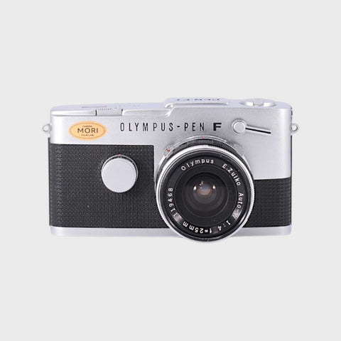 Olympus Pen-FT 35mm half-frame SLR film camera with 25mm f4 lens