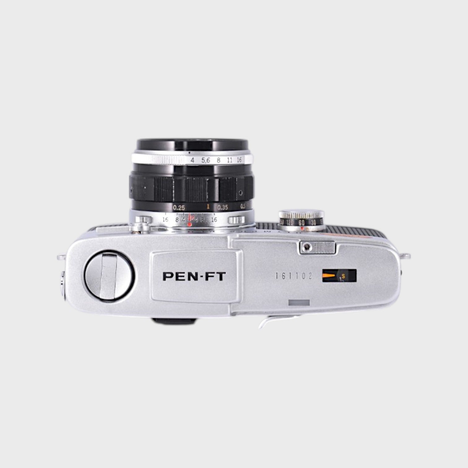 Olympus Pen-FT 35mm half-frame SLR film camera with 25mm f4 lens