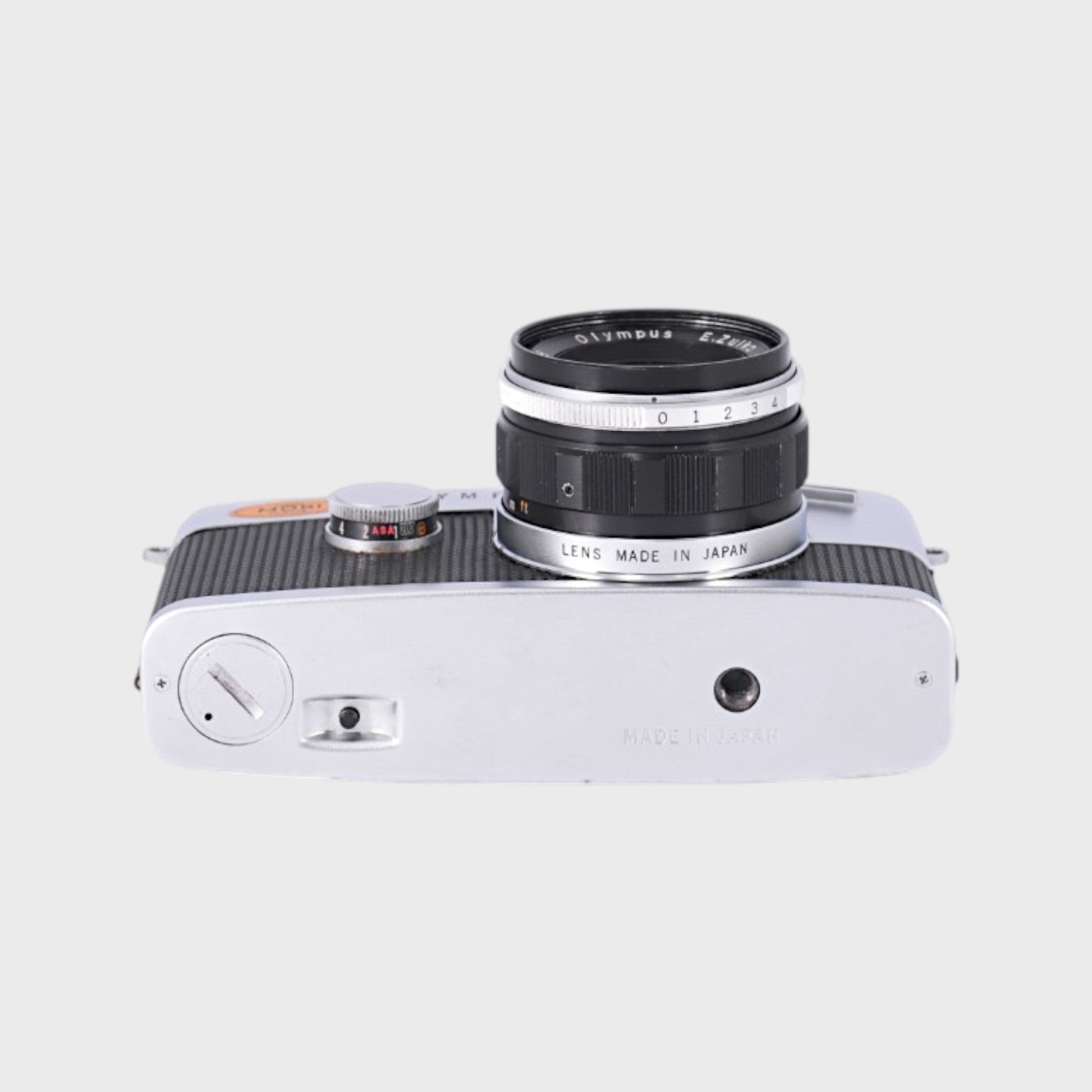 Olympus Pen-FT 35mm half-frame SLR film camera with 25mm f4 lens