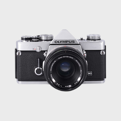 Olympus OM-1N 35mm SLR Film Camera with 50mm f3.5 Lens