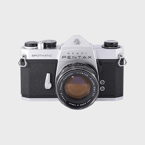 Asahi Pentax Spotmatic SP 35mm SLR film camera with 55mm f1.8 lens