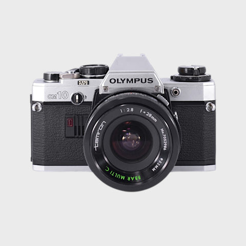 Olympus OM10 35mm SLR Film Camera with 28mm f2.8 Lens