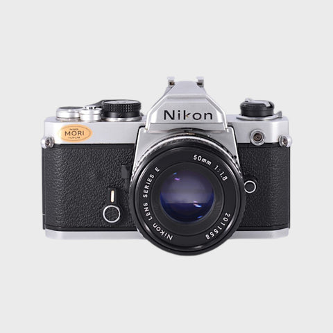Nikon FM 35mm SLR film camera with 50mm f1.8 lens