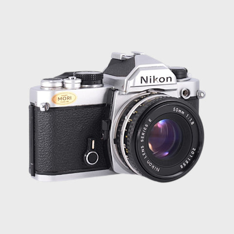 Nikon FM 35mm SLR film camera with 50mm f1.8 lens