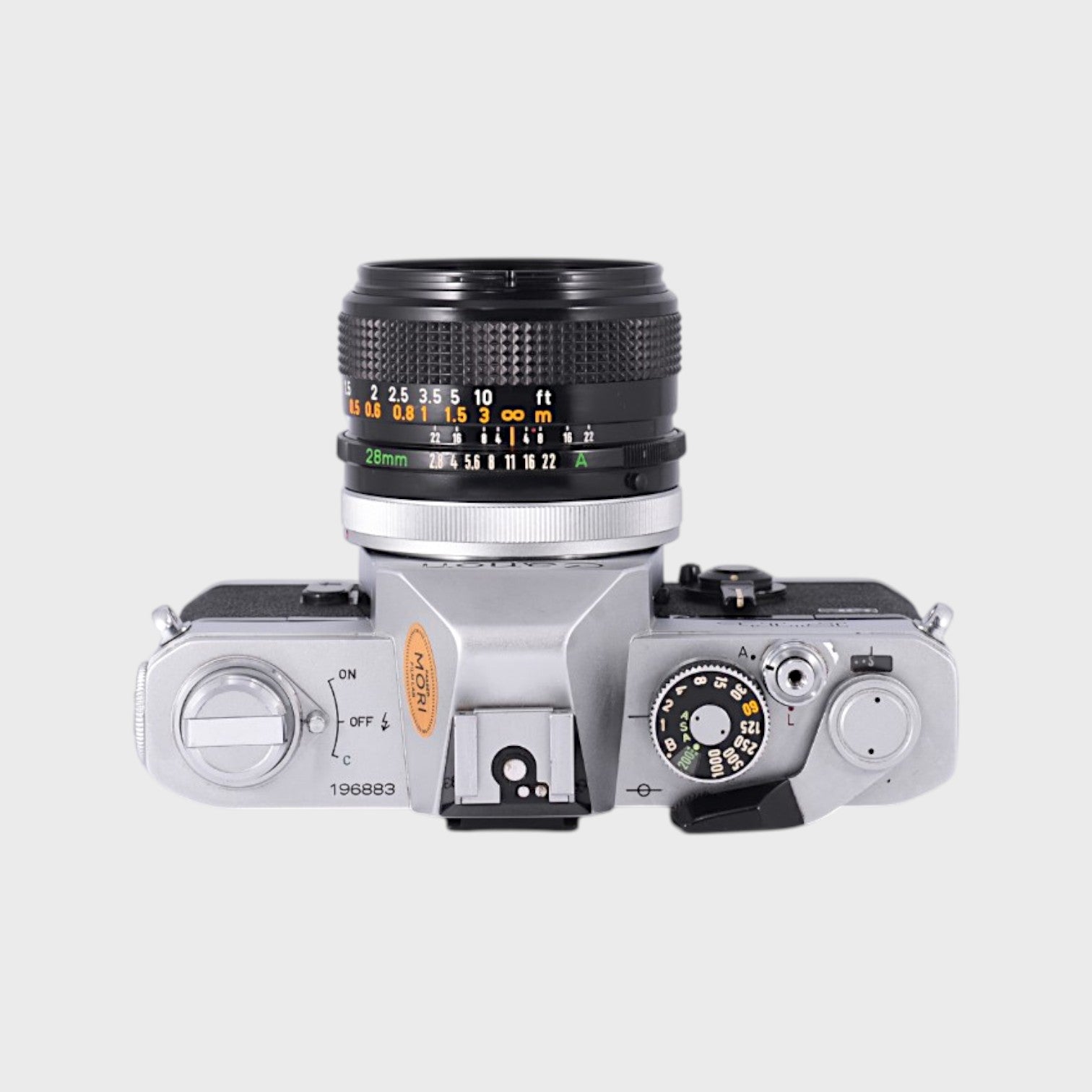 Canon FTb QL 35mm SLR film camera with 28mm f2.8 lens – Mori Film Lab