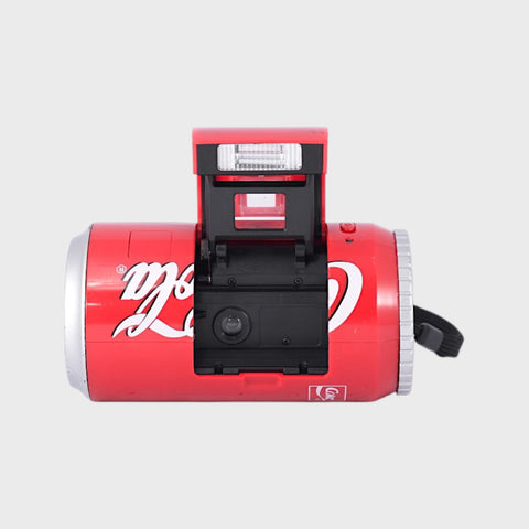 Novelty 35mm Film Camera in Coca-Cola Can Design