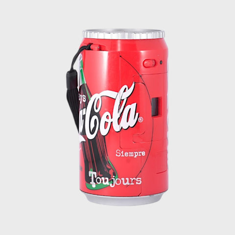 Novelty 35mm Film Camera in Coca-Cola Can Design