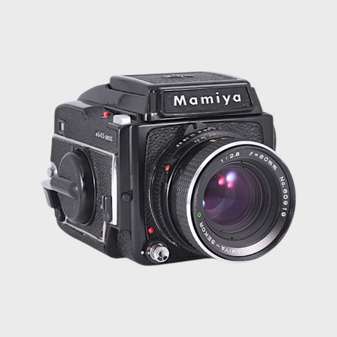 Mamiya M645 1000s Medium Format film camera with 80mm f2.8 lens