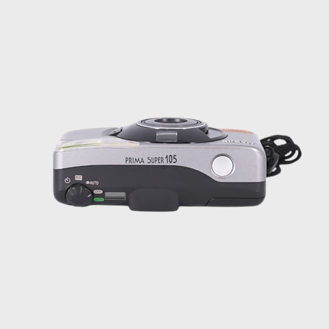 Canon Prima Super 105 35mm Point & Shoot Film Camera with 38-105mm Lens