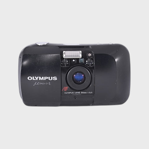 Olympus Mju I 35mm point & shoot film camera with 35mm f3.5 lens