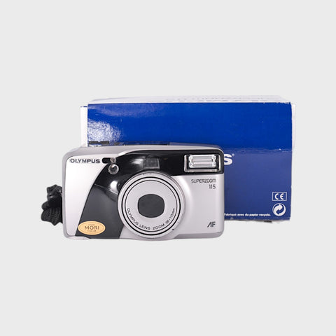 Olympus Superzoom 115 35mm point & shoot camera with 38-115mm zoom lens